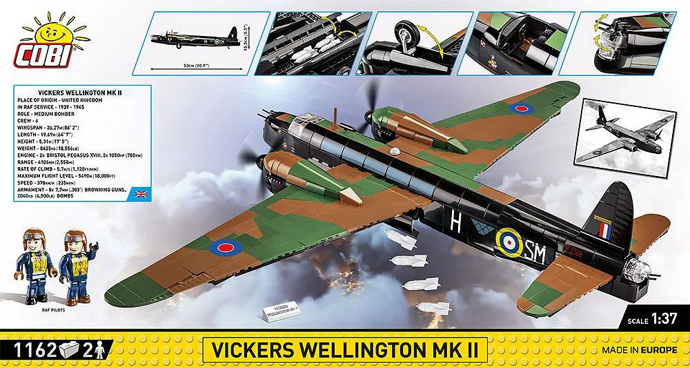 COBI 5723 Vickers Wellington Mk.II