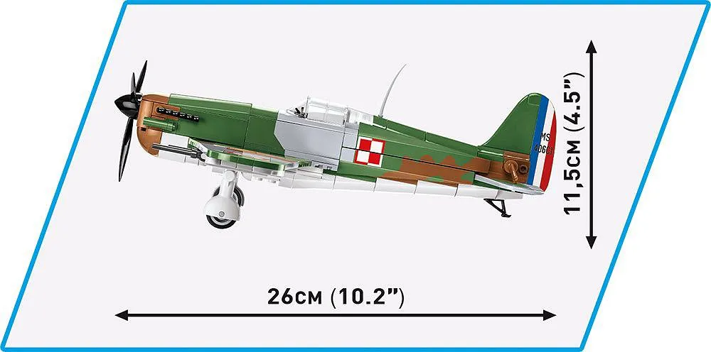 COBI 5724 Morane-Saulnier MS.406