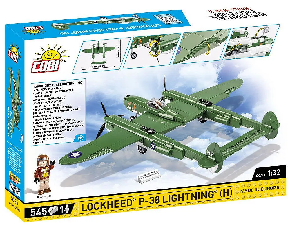 COBI 5726 Lockheed P-38 H Lightning