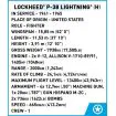 COBI 5726 Lockheed P-38 H Lightning