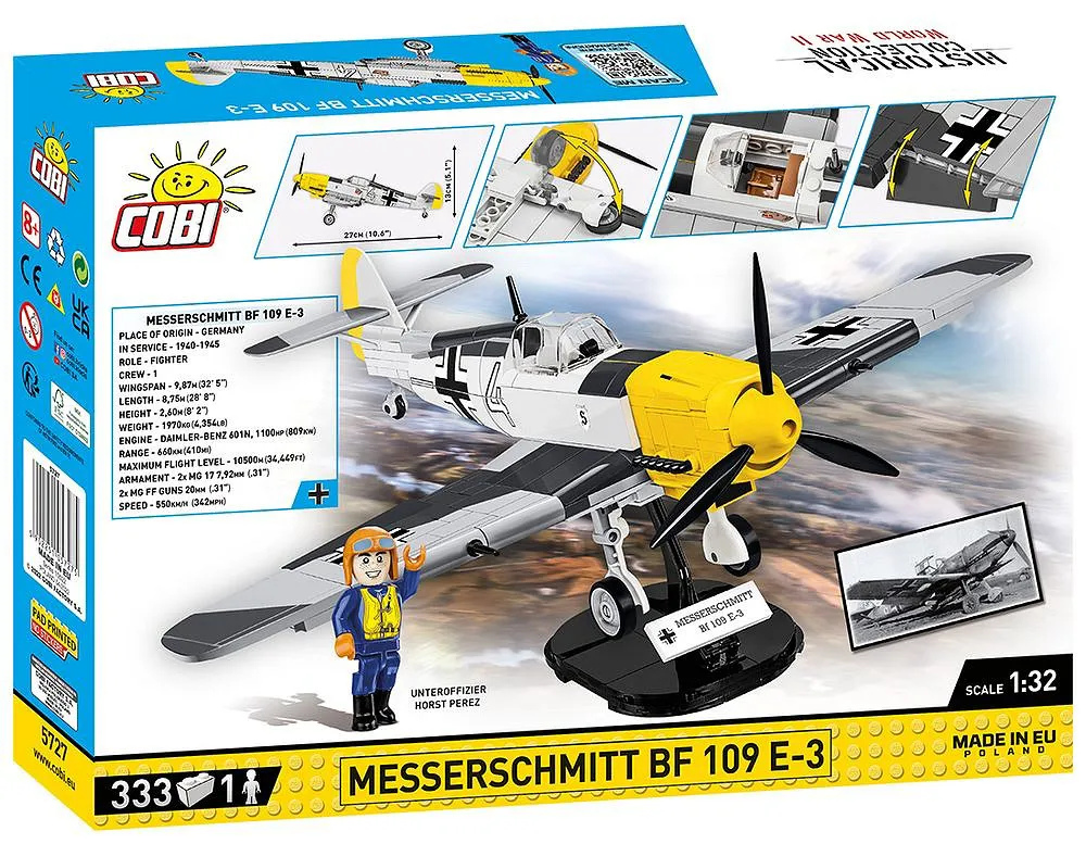 COBI 5727 Messerschmitt Bf 109 E-3
