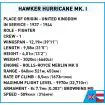COBI 5728 Hawker Hurricane Mk.I