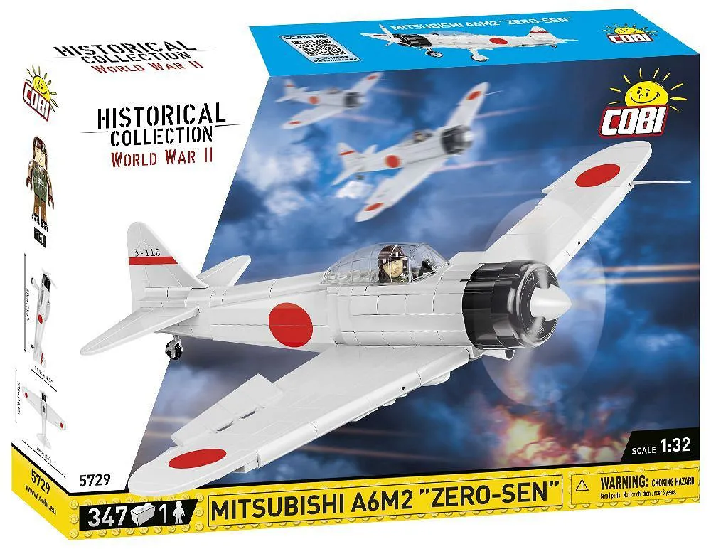 COBI 5729 Mitsubishi A6M2 "Zero-Sen