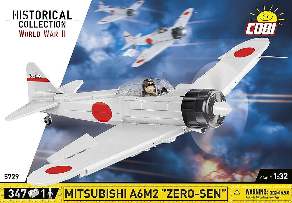 COBI 5729 Mitsubishi A6M2 "Zero-Sen