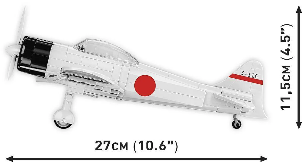 COBI 5729 Mitsubishi A6M2 "Zero-Sen