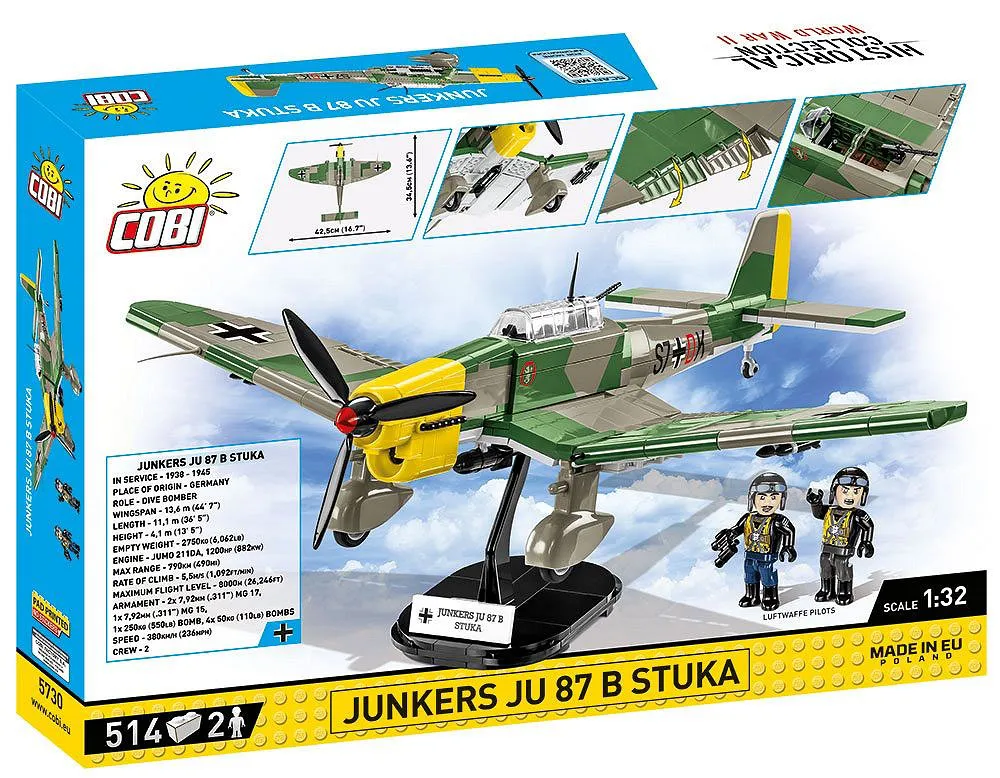 COBI 5730 Junkers Ju 87B Stuka