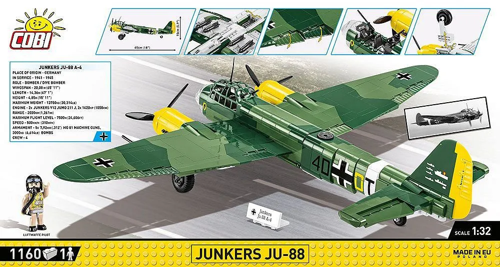 COBI 5733 Junkers Ju 88