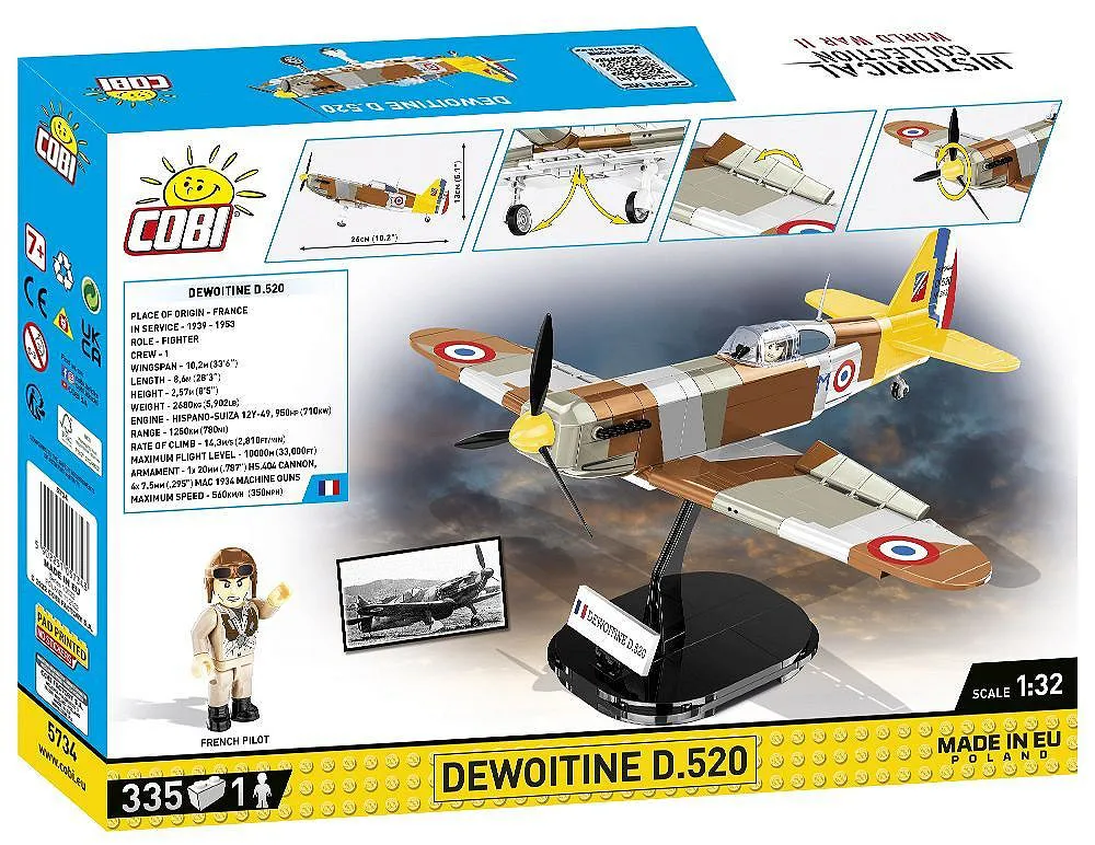COBI 5734 Dewoitine D.520