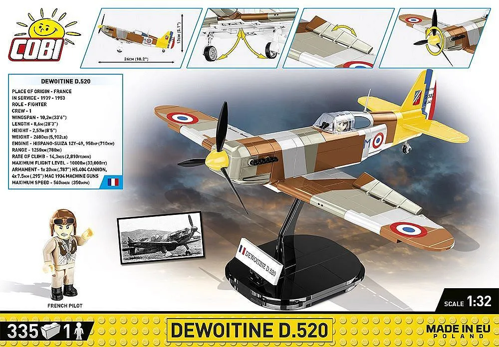 COBI 5734 Dewoitine D.520