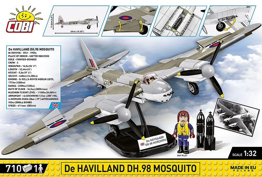 COBI 5735 De Havilland DH-98 Mosquito