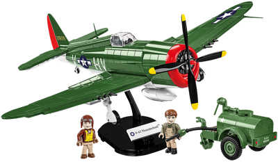 COBI 5736 P-47 Thunderbolt & Tank Trailer - Executive Edition