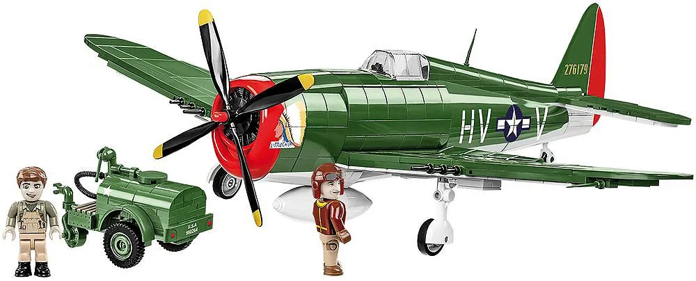 COBI 5736 P-47 Thunderbolt & Tank Trailer - Executive Edition