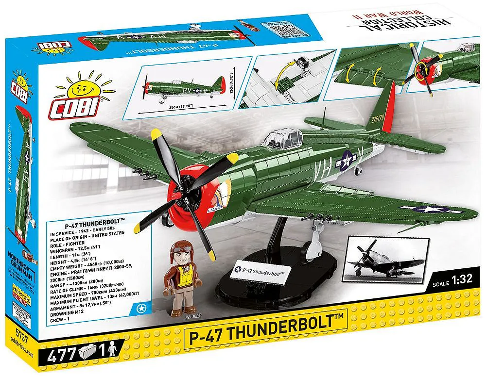 COBI 5737 P-47 Thunderbolt