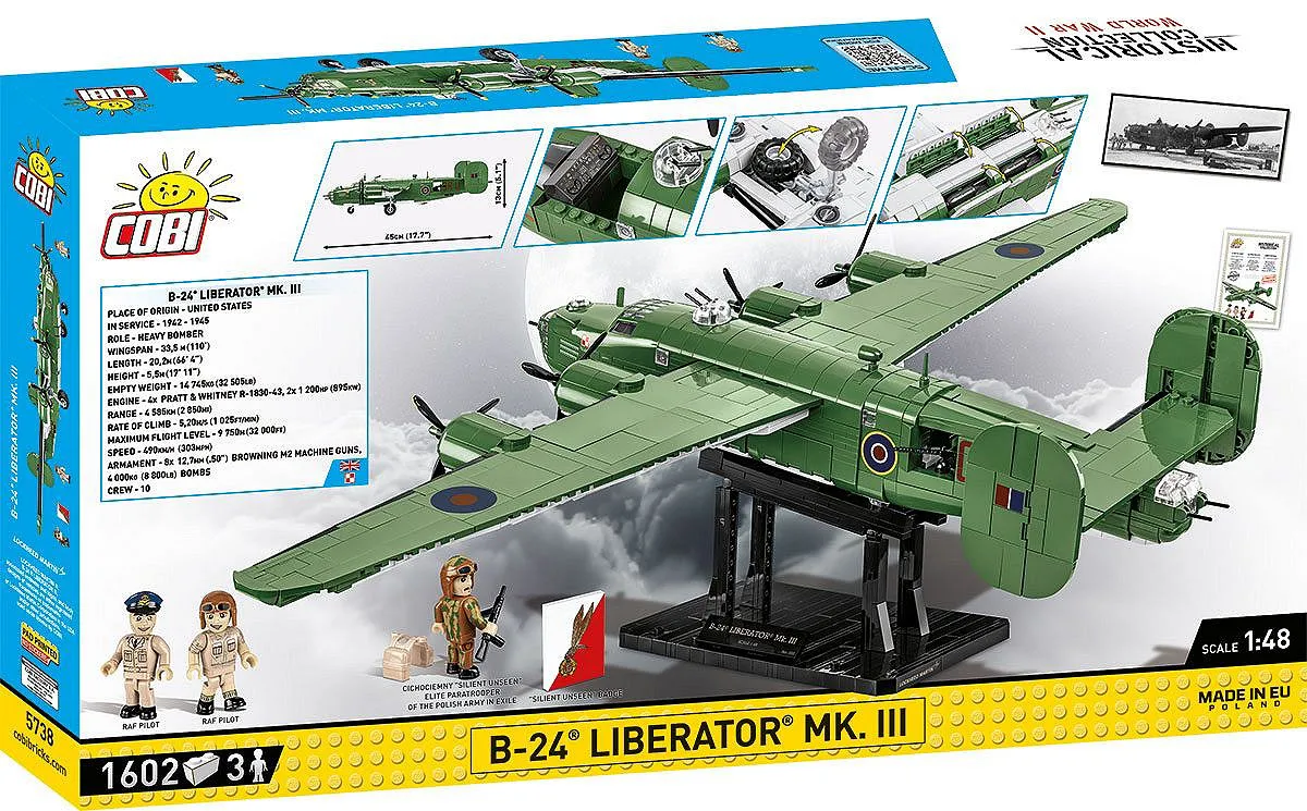 COBI 5738 B-24 Liberator Mk.III - Limited Edition