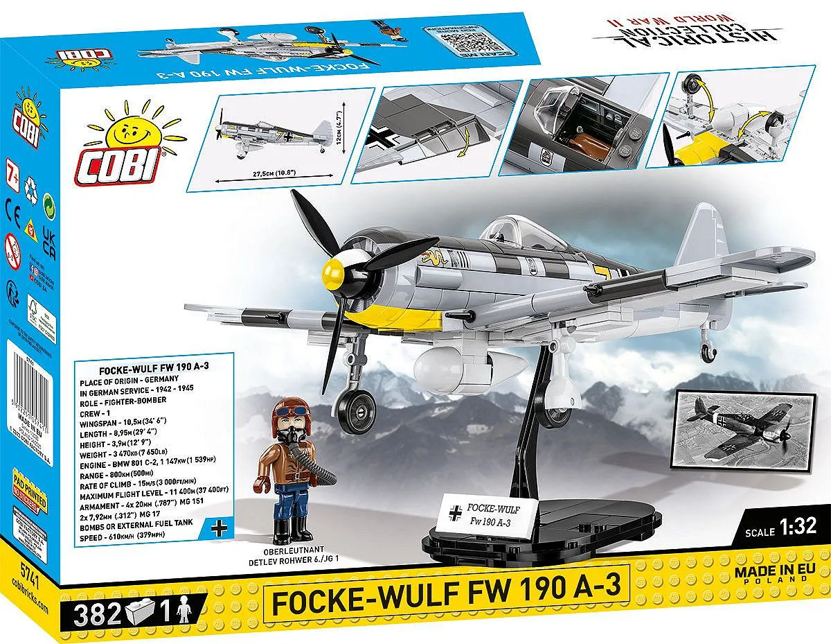 COBI 5741 Focke-Wulf FW 190-A3