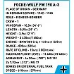 COBI 5741 Focke-Wulf FW 190-A3