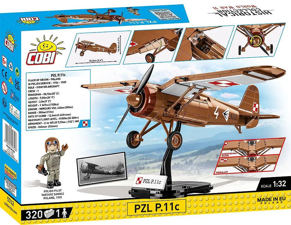 COBI 5742 PZL P.11c
