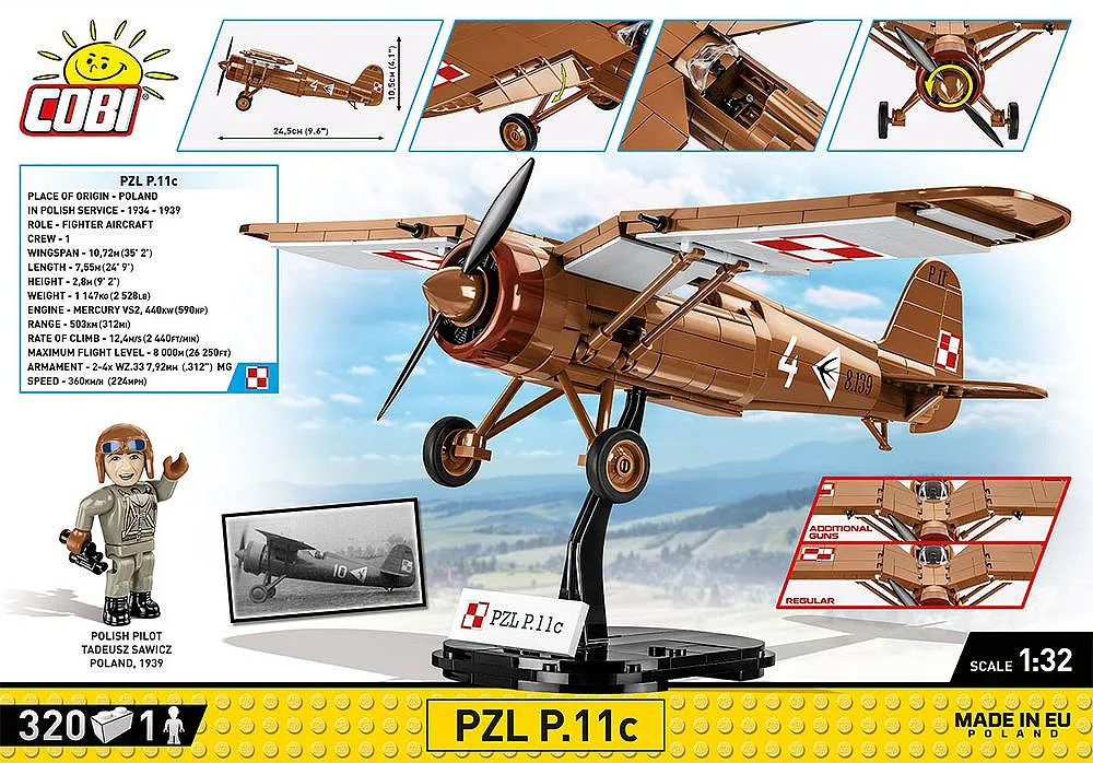COBI 5742 PZL P.11c