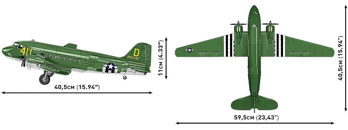 COBI 5743 Douglas C-47 Skytrain Dakota