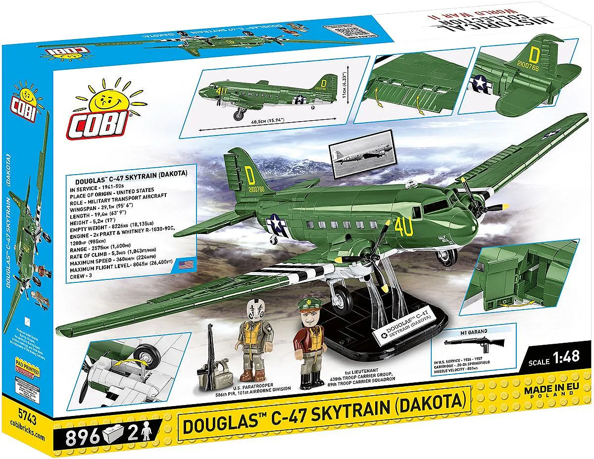 COBI 5743 Douglas C-47 Skytrain Dakota