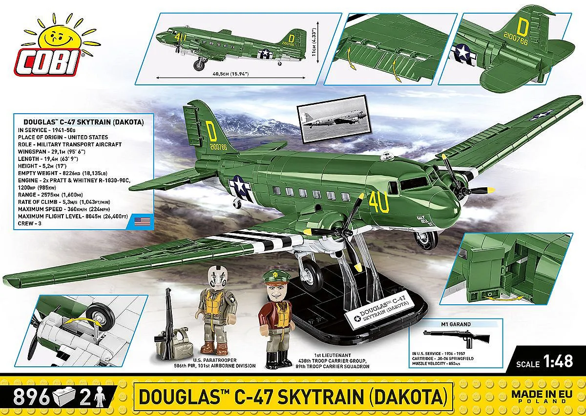 COBI 5743 Douglas C-47 Skytrain Dakota
