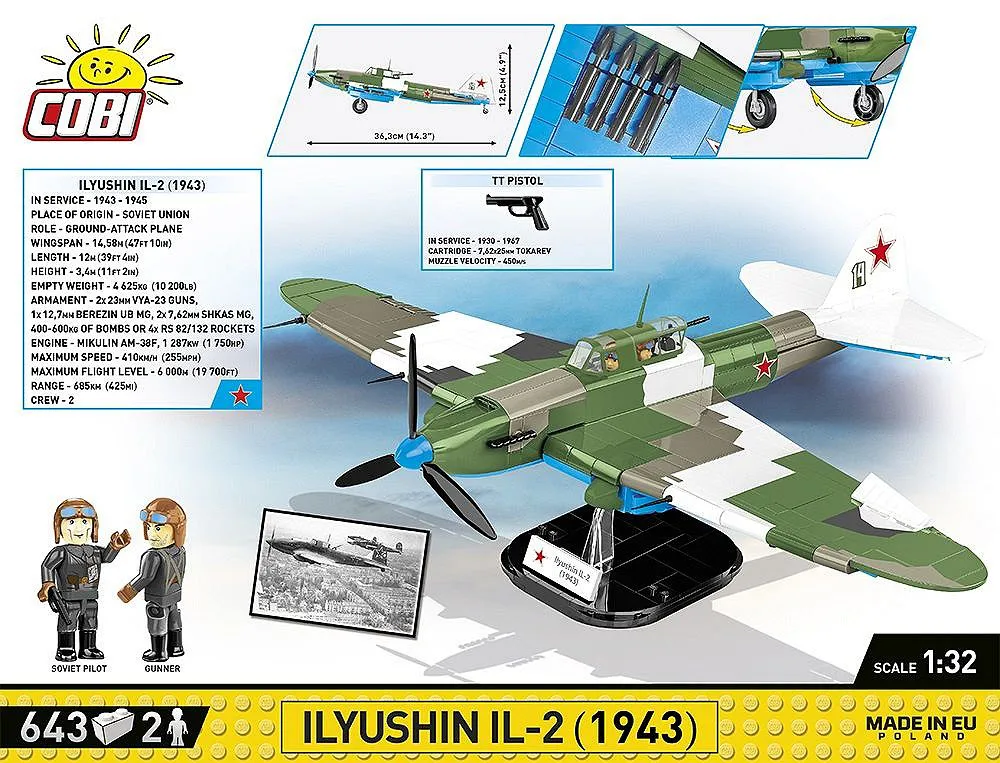 COBI 5745 Ilyushin IL-2 1943