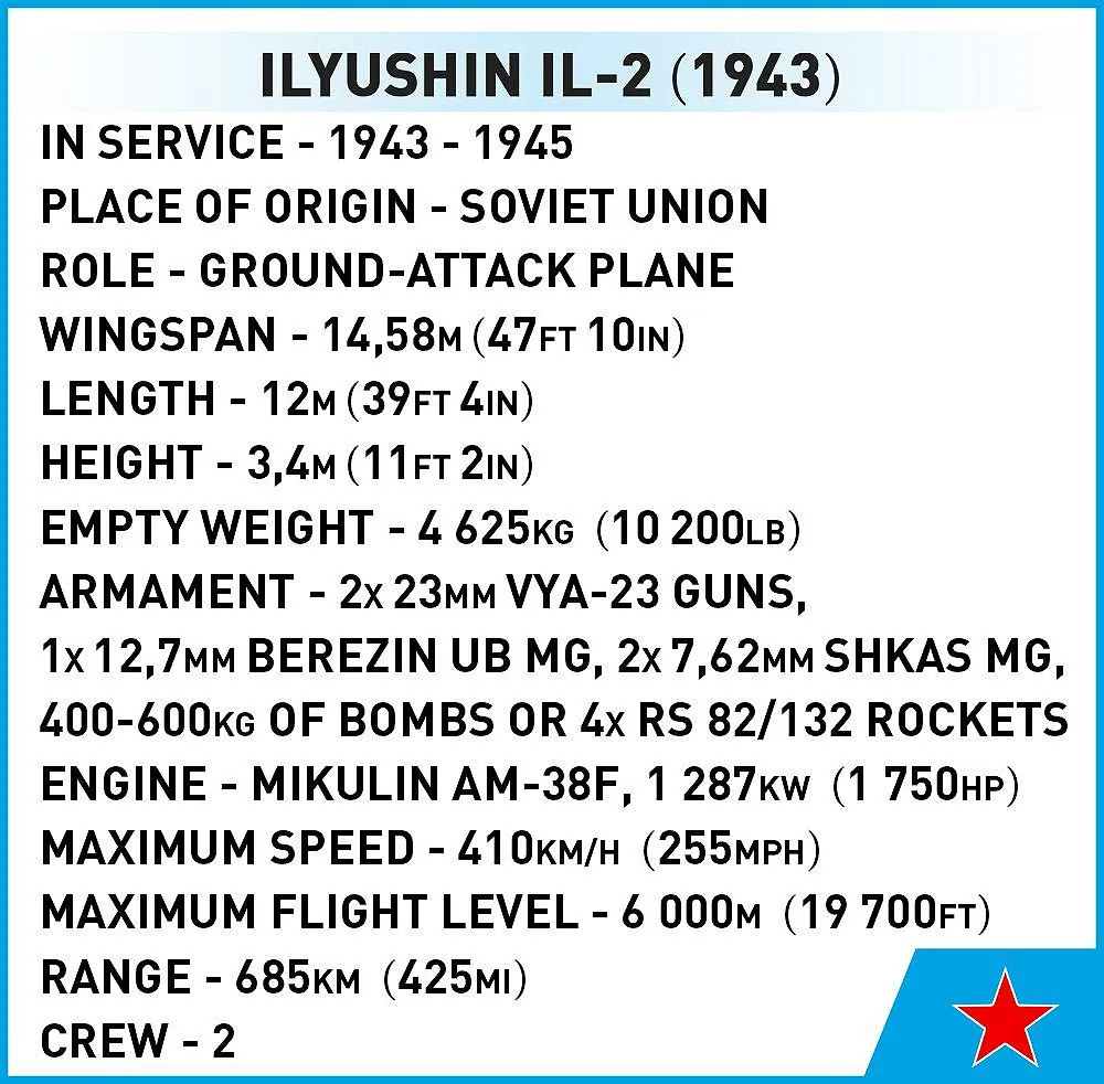 COBI 5745 Ilyushin IL-2 1943