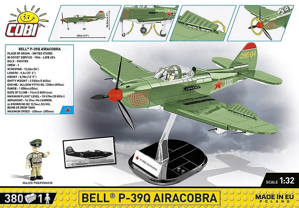 COBI 5747 Bell P-39Q Airacobra