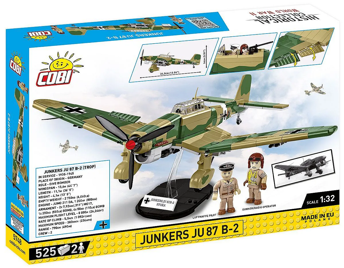 COBI 5748 Junkers Ju 87 B-2