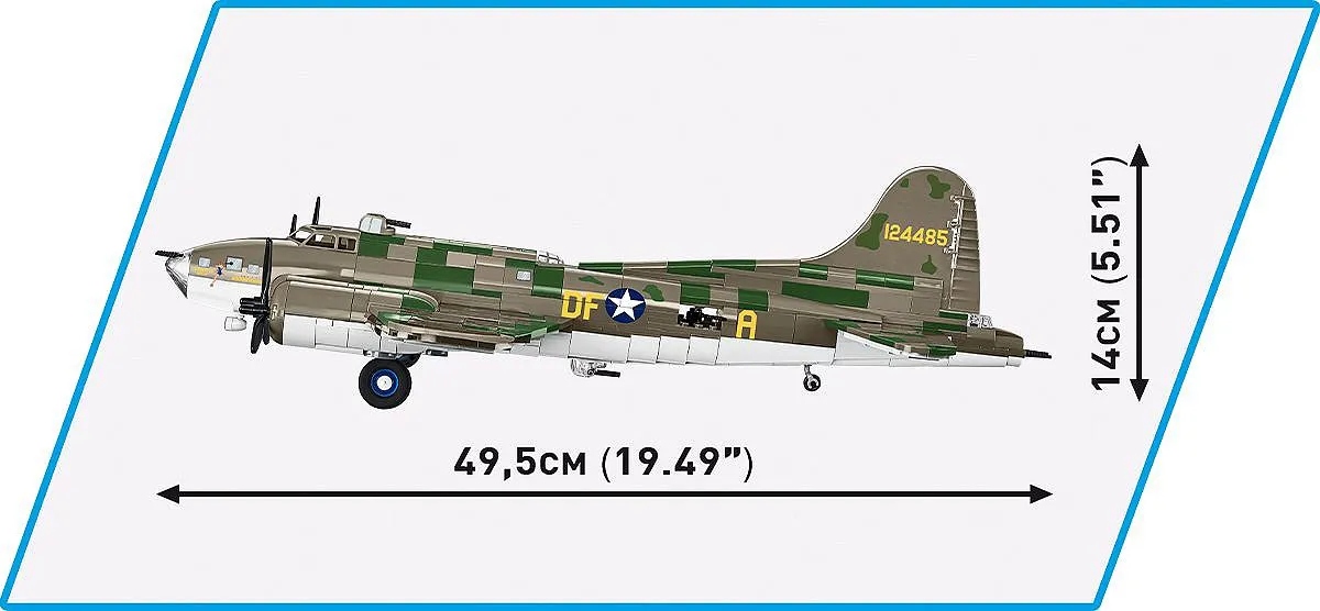 COBI 5749 Boeing B-17F Flying Fortress "Memphis Belle" - Executive Edition