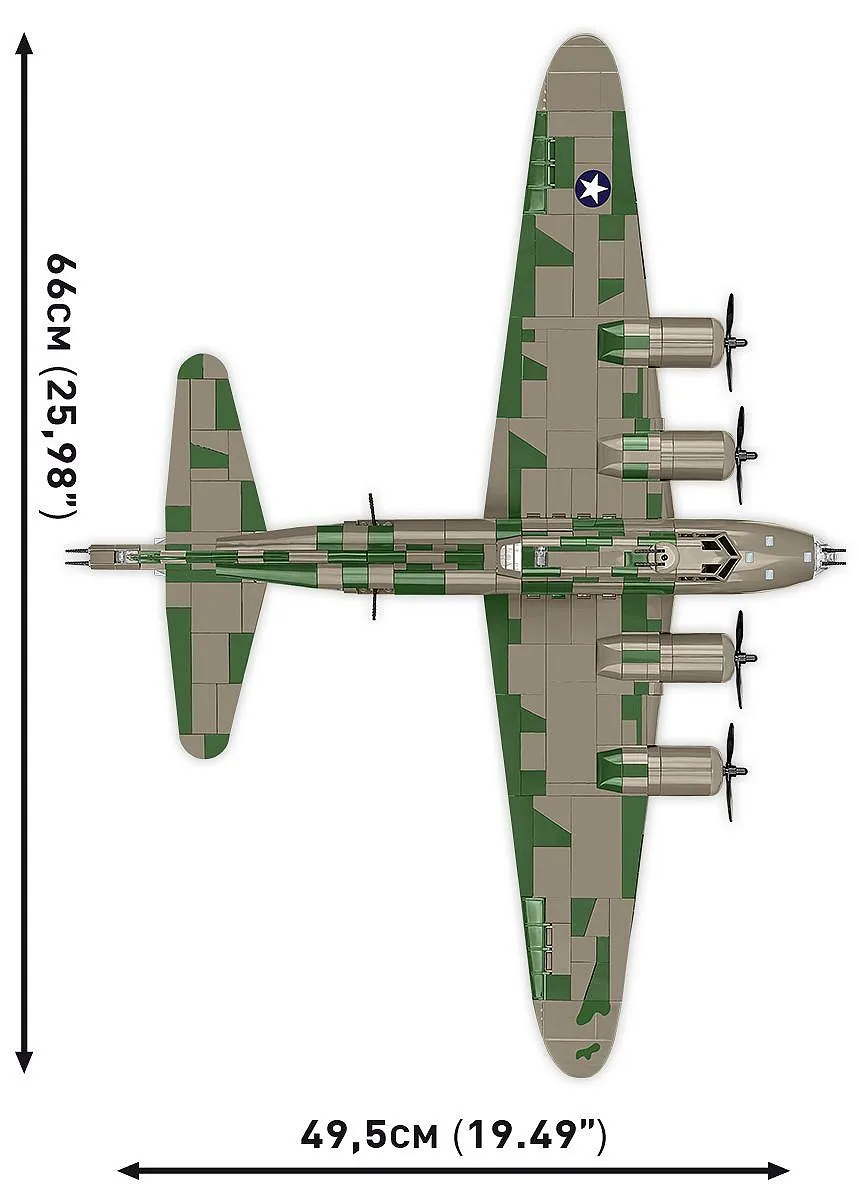 COBI 5749 Boeing B-17F Flying Fortress "Memphis Belle" - Executive Edition