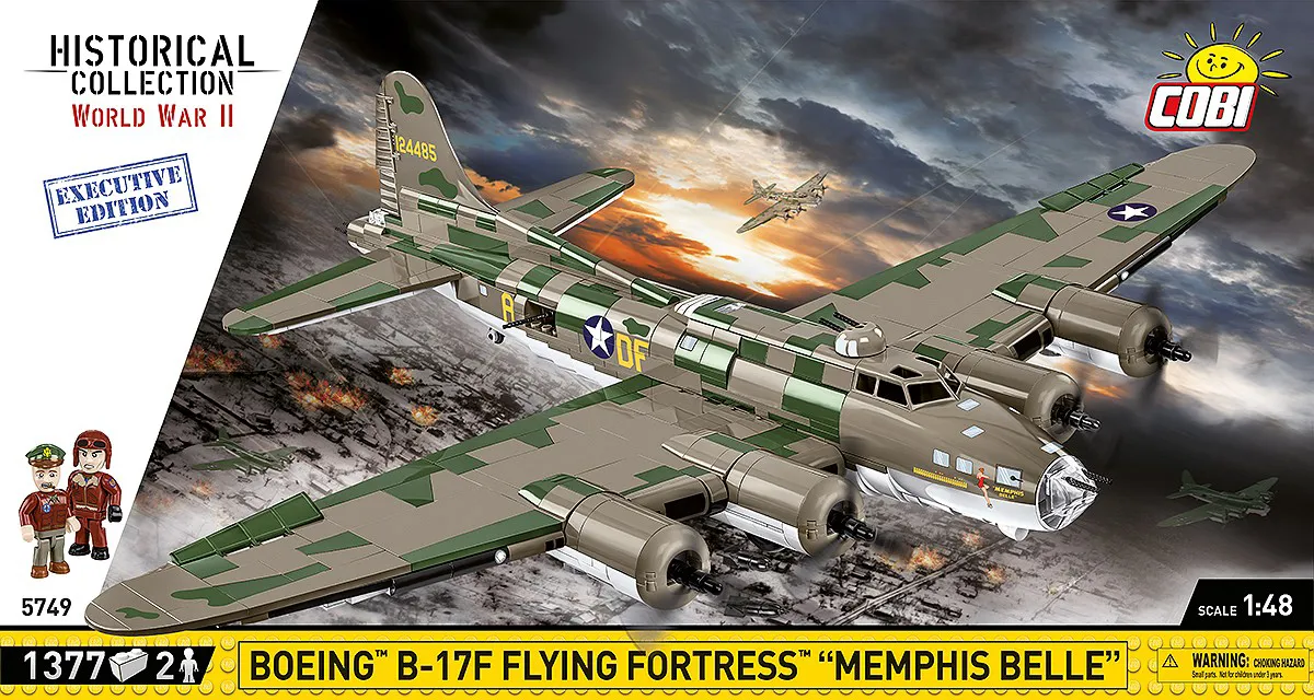 COBI 5749 Boeing B-17F Flying Fortress "Memphis Belle" - Executive Edition