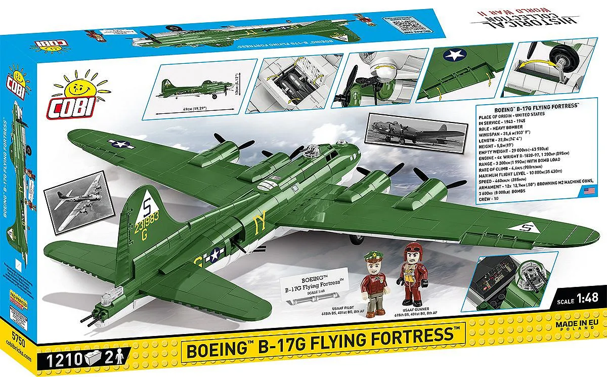 COBI 5750 Boeing B-17G Flying Fortress