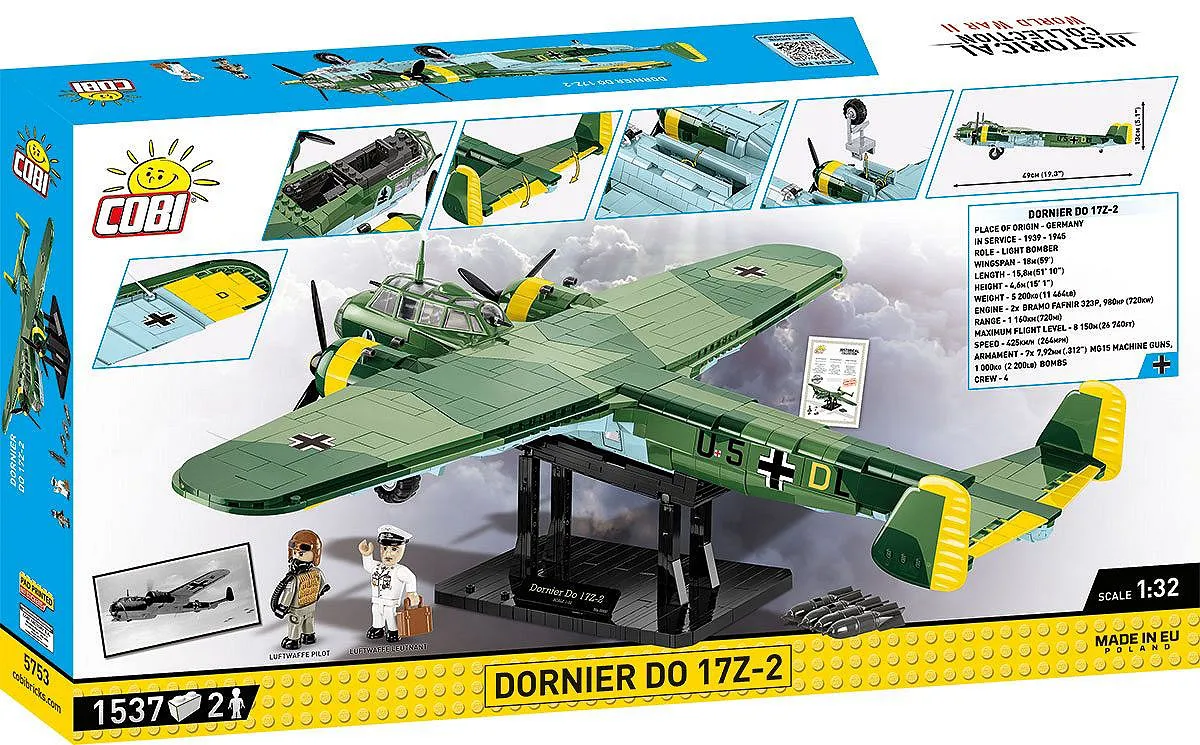 COBI 5753 Dornier Do 17Z-2 - Limited Edition