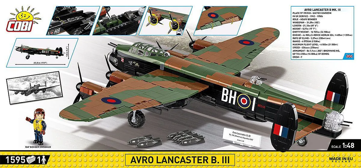 COBI 5759 Avro Lancaster B. III