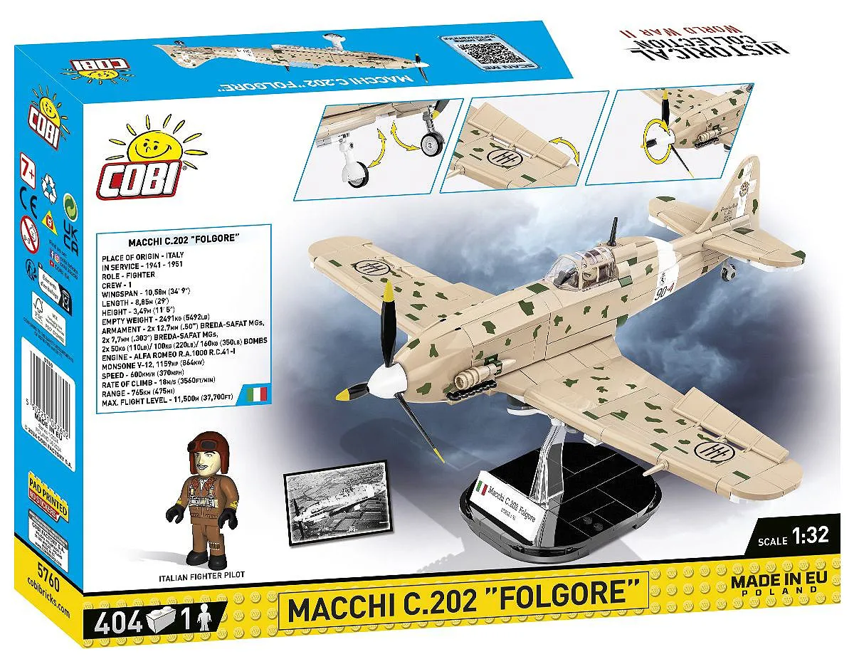 COBI 5760 Macchi C.202 "Folgore