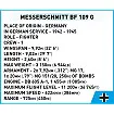 COBI 5761 Messerschmitt Bf 109 G