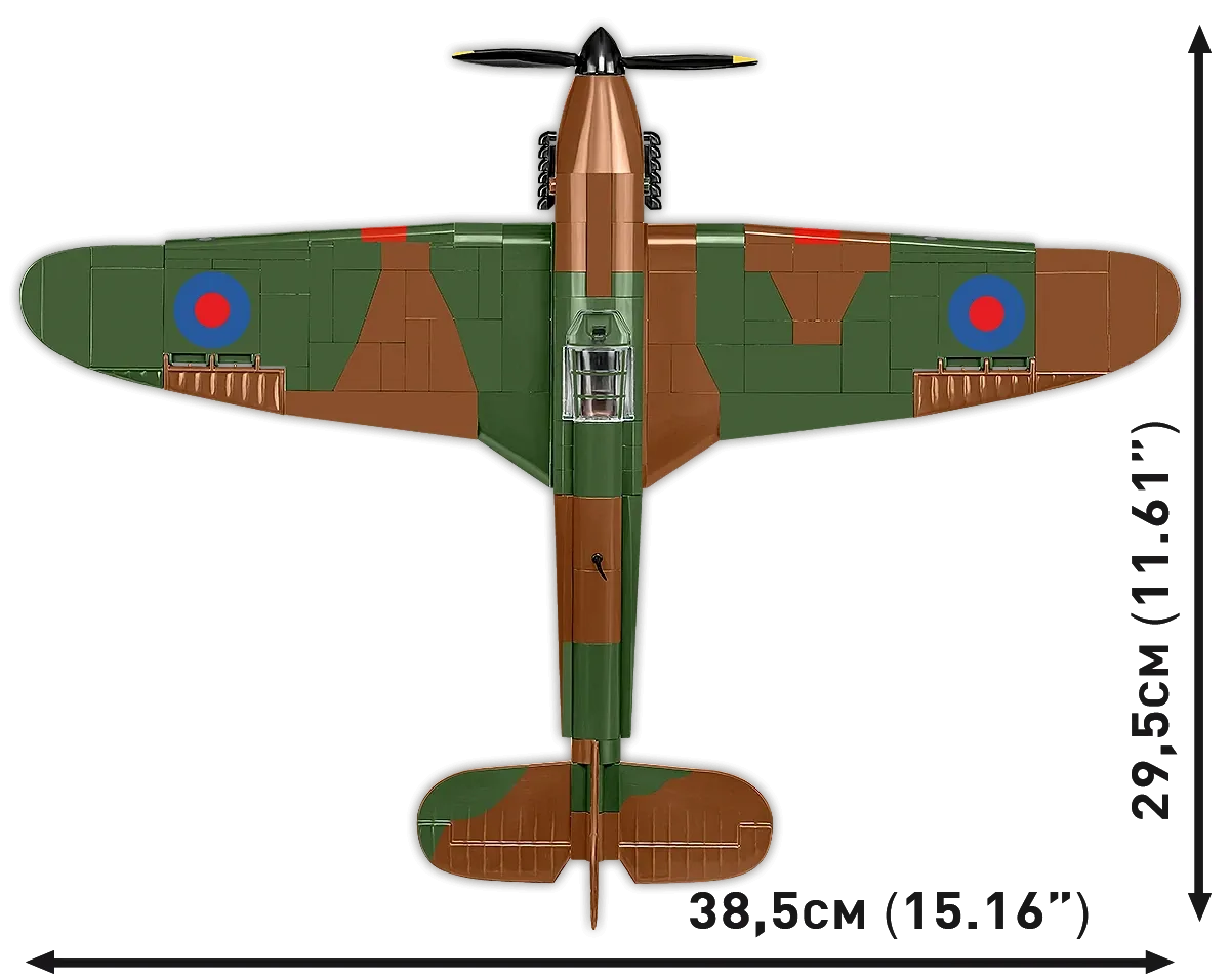 COBI 5762 Hawker Hurricane (No.302 Sqn.RAF)