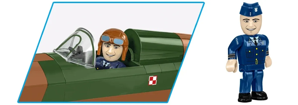 COBI 5762 Hawker Hurricane (No.302 Sqn.RAF)
