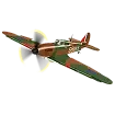 COBI 5762 Hawker Hurricane (No.302 Sqn.RAF)