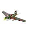 COBI 5765 Messerschmitt Me 163B Komet & Scheuch-Schlepper - Limitierte Edition
