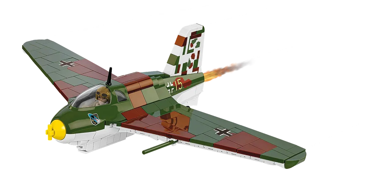 COBI 5765 Messerschmitt Me 163B Komet & Scheuch-Schlepper - Limitierte Edition