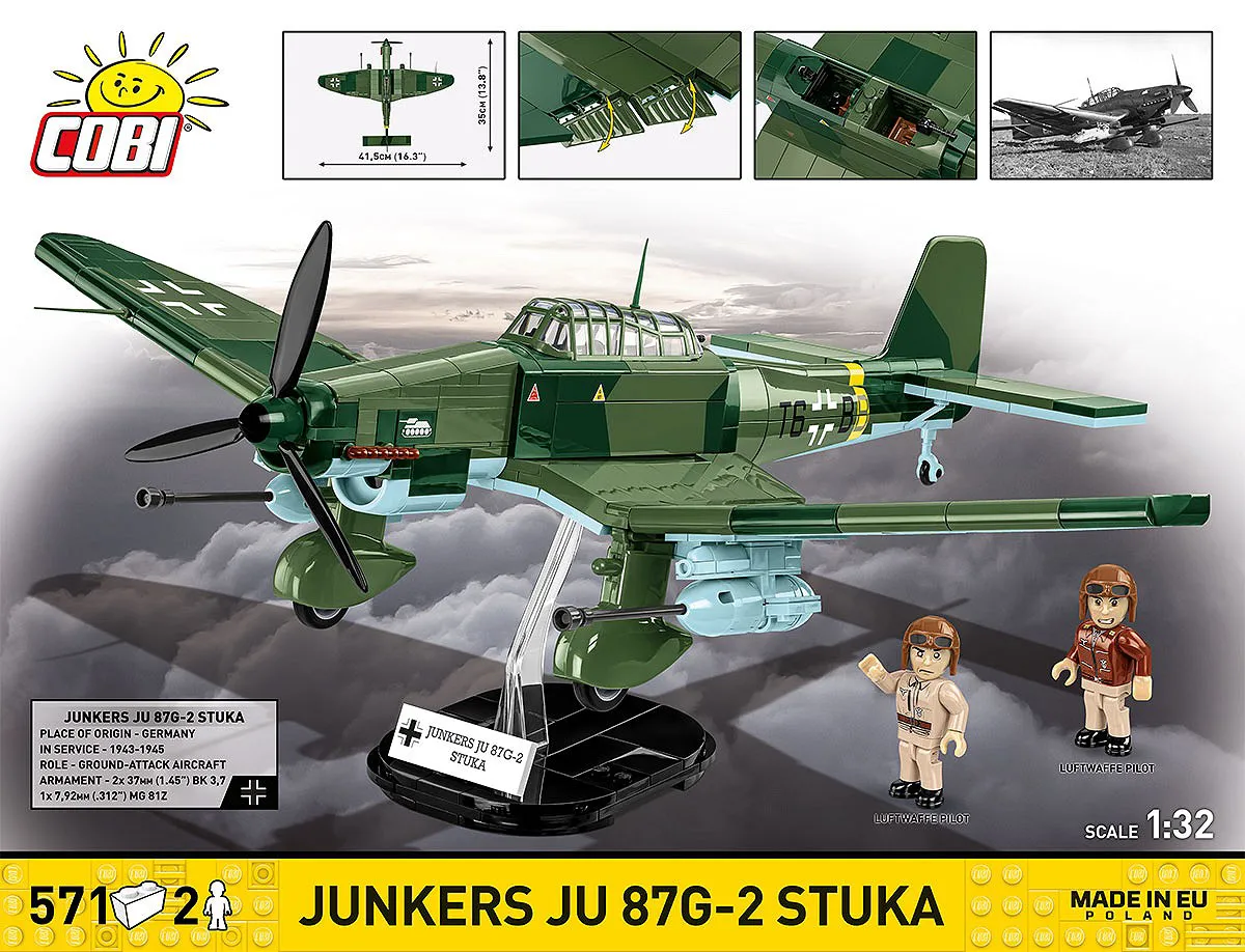 COBI 5767 Junkers Ju-87G-2 Stuka