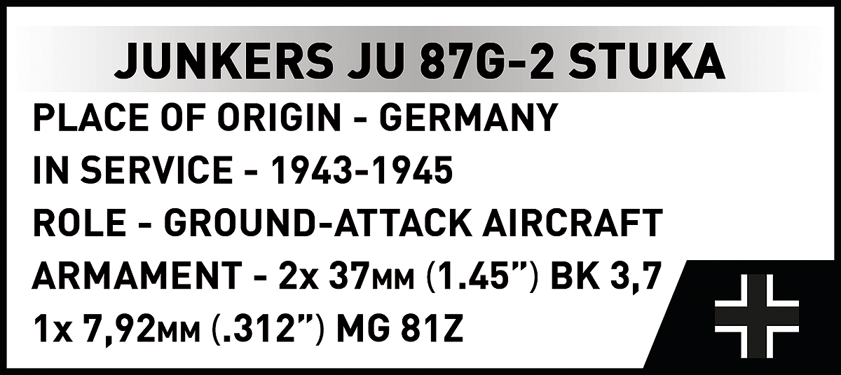COBI 5767 Junkers Ju-87G-2 Stuka