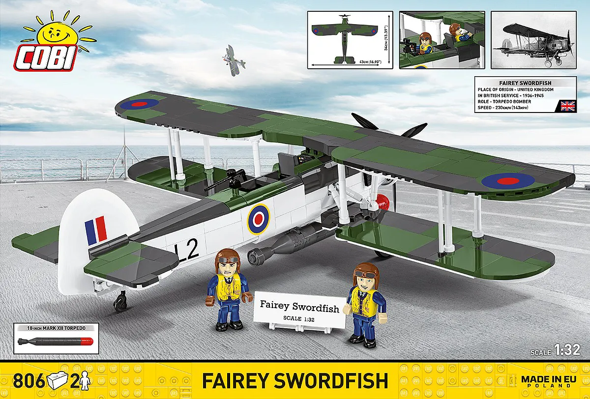 COBI 5770 Fairey Swordfish