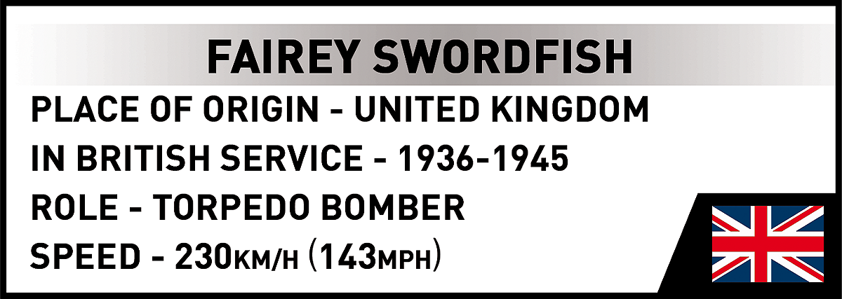 COBI 5770 Fairey Swordfish