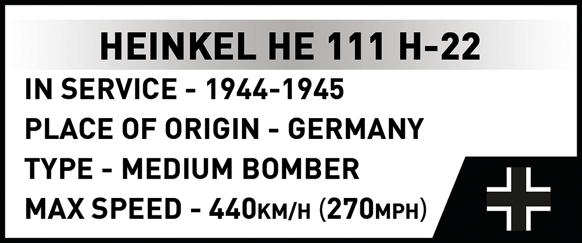 COBI 5771 Heinkel HE 111 H-22 mit V1 Flying Bomb - Executive Edition