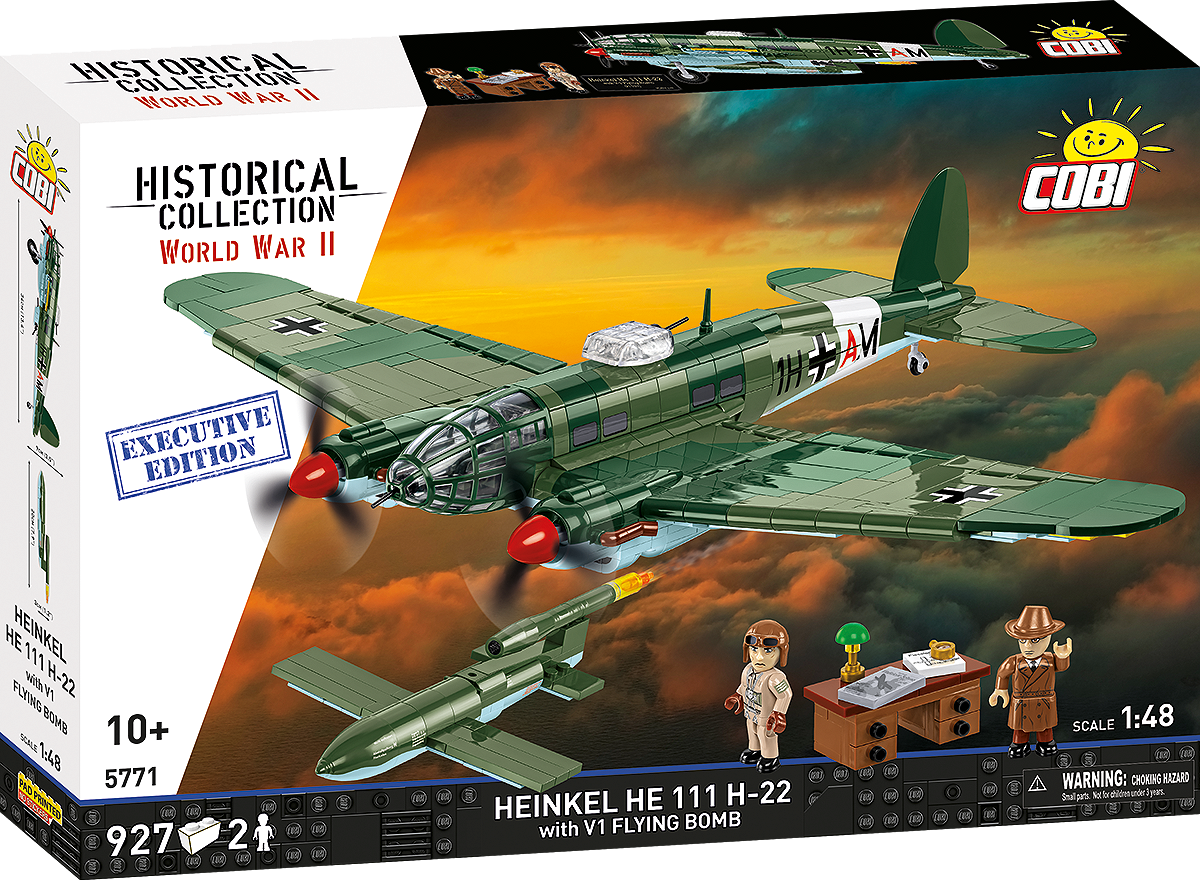 COBI 5771 Heinkel HE 111 H-22 mit V1 Flying Bomb - Executive Edition