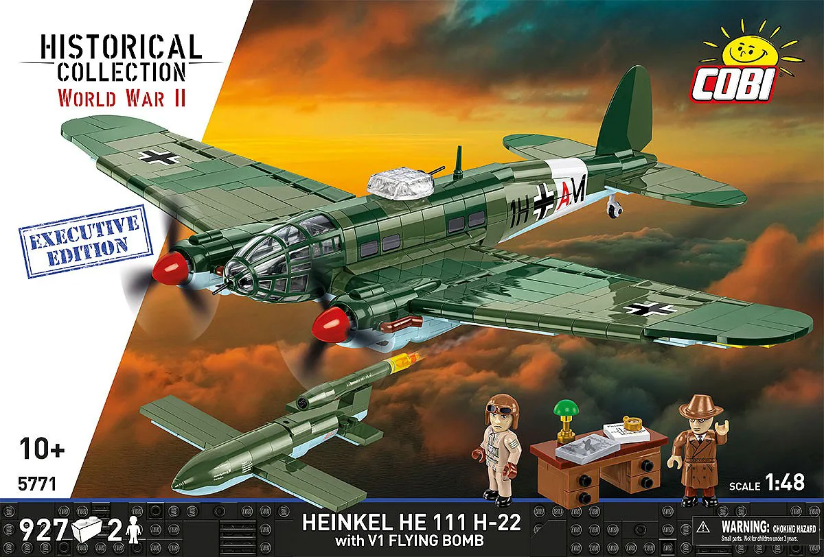 COBI 5771 Heinkel HE 111 H-22 mit V1 Flying Bomb - Executive Edition