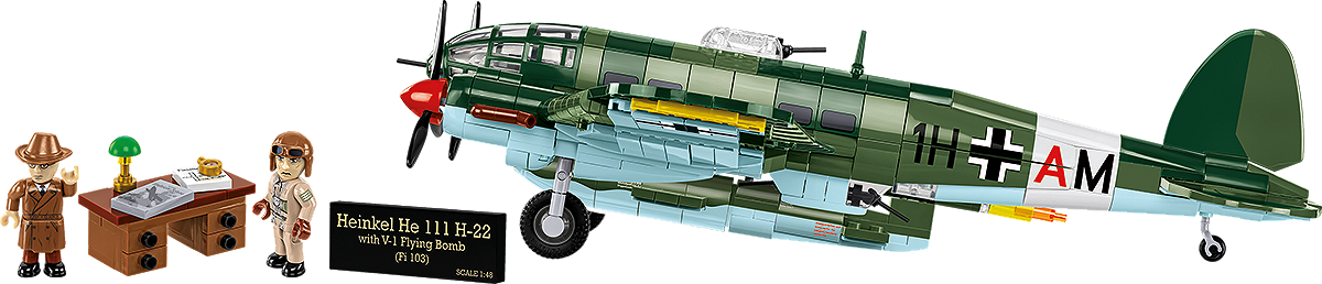 COBI 5771 Heinkel HE 111 H-22 mit V1 Flying Bomb - Executive Edition